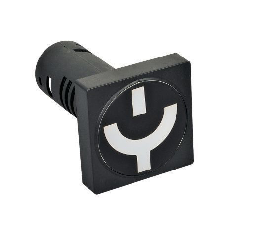 Лампа индикатор положения выключателя AD105-22W(LED) матрица (квадрат) Ф22мм 220В
